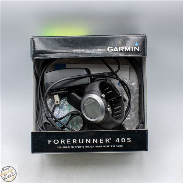 GARMIN FORERUNNER 405 GPS ENABLED SPORT WATCH