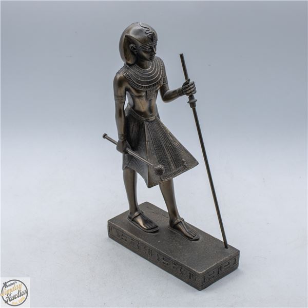 EGYPTIAN KING TUT AS A HARPOONER FIGURE