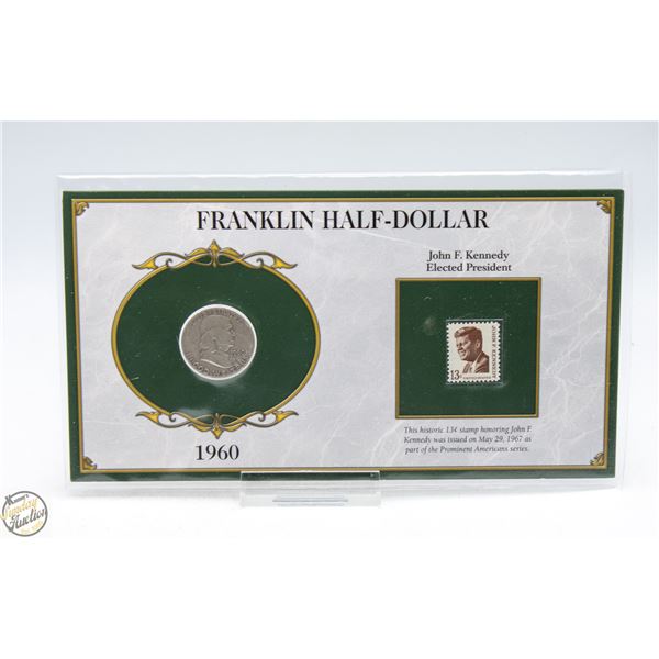 1960 90% SILVER FRANKLIN HALF DOLLAR