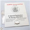 Image 2 : ALBERTA 75TH ANNIVERSARY OF CONFEDERATION MEDAL