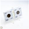 Image 1 : 1907 AND 1902 INDIAN HEAD CENTS