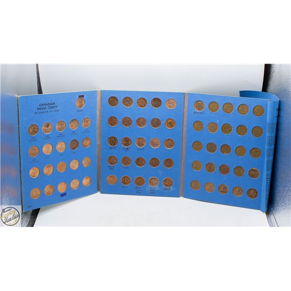 COMPLETE ONE CENT COLLECTION FROM 1950-2012