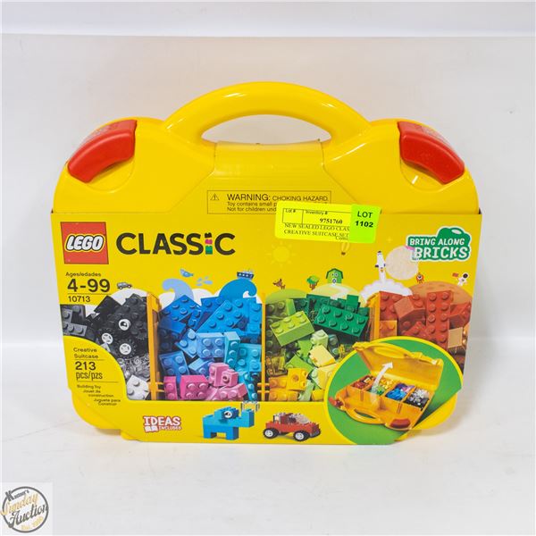 NEW SEALED LEGO CLASSIC CREATIVE SUITCASE SET
