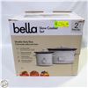 Image 1 : NEW BELLA 2 PC SLOW COOKER SET, 6 QUART & 2 QUART