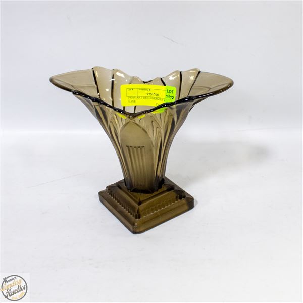1930S ART DECO GERMAN WALTHER VASE