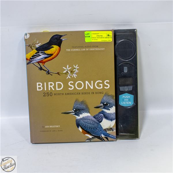 BIRD SONGS: 250 NORTH AMERICAN BIRDS IN SONG