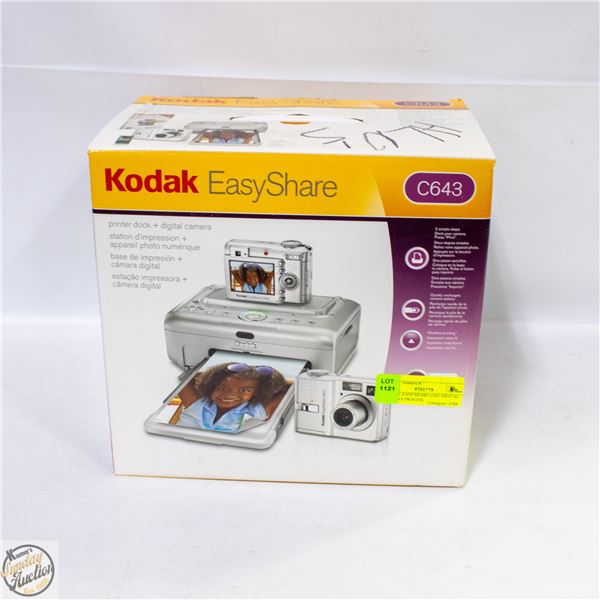 KODAK EASYSHARE C643 DIGITAL CAMERA PRINTER