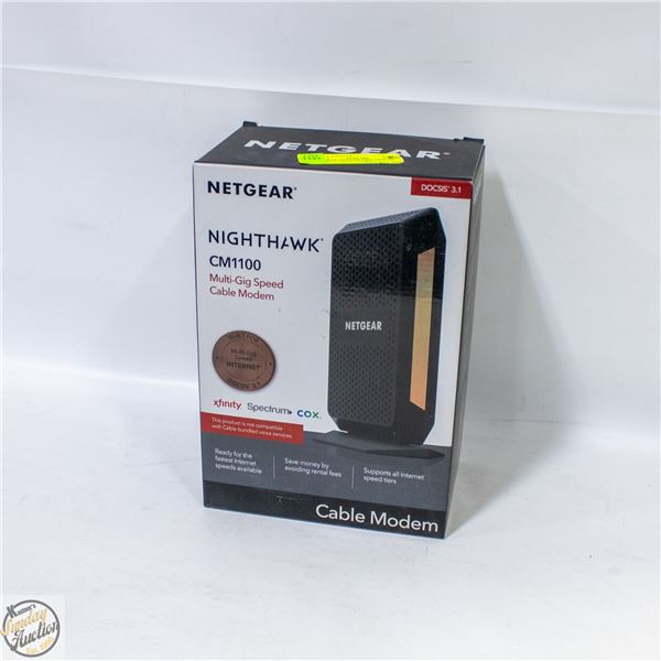 NETGEAR NIGHTHAWK CM1100 DOCSIS 3.1 MULTI-GIG