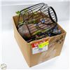 Image 1 : BOX OF OUTDOOR AND GARDEN DÉCOR