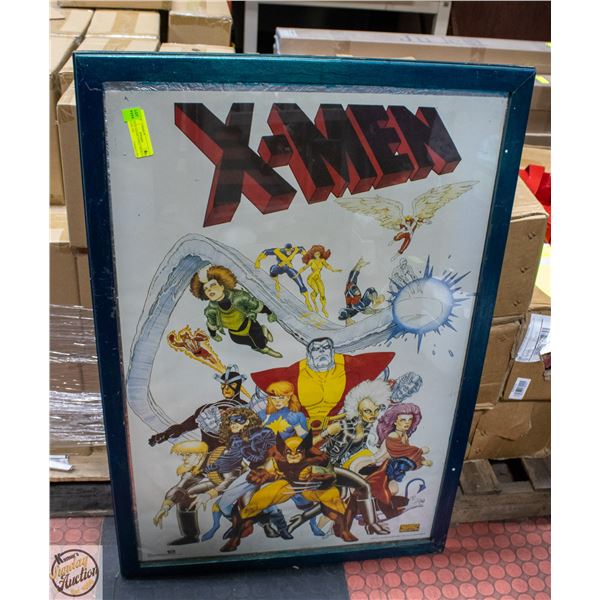 ARTHUR ADAMS X-MEN "MEDLEY" POSTER 1987