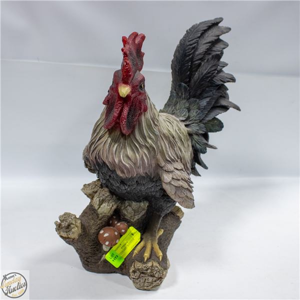 LARGE CERAMIC ROOSTER