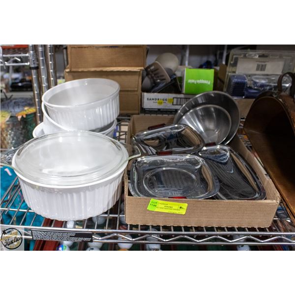 BAKING AND SERVING DISHES