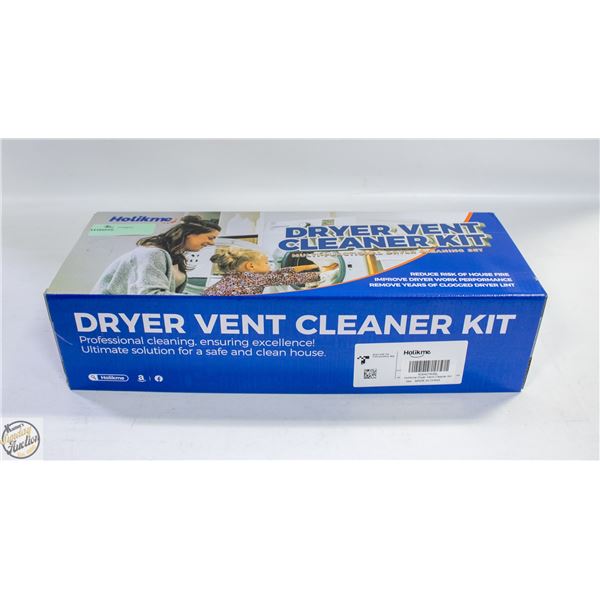 NEW HOLIKME DRYER VENT CLEANER KIT