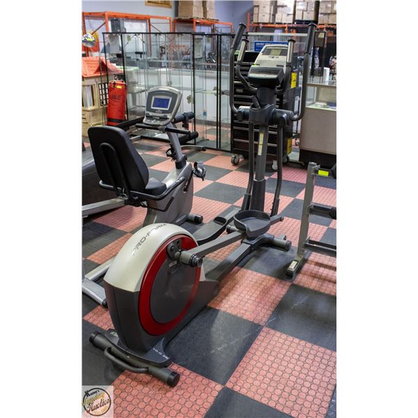 PRO FORM 10.0 ZE ELIPTICAL TRAINER