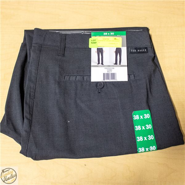 NEW TED BAKER STRAIT LINE PANT SZ 38 X 30