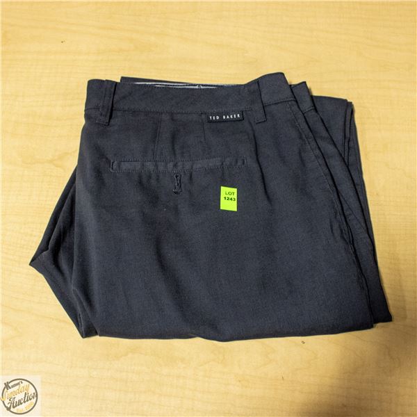 NEW TED BAKER 36 X 30 STRAIGHT FIT PANTS