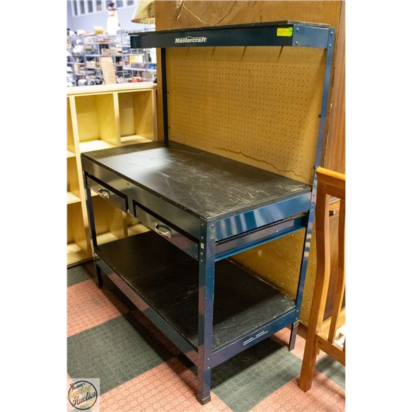 MASTERCRAFT STEEL WORKBENCH 48"X22"X60"