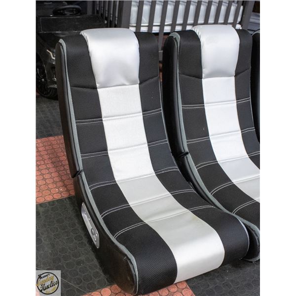 FOLDABLE XROCKER GAMING CHAIR WITH SOUNDS