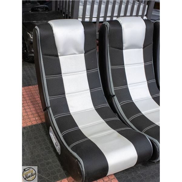 FOLDABLE XROCKER GAMING CHAIR WITH SOUNDS