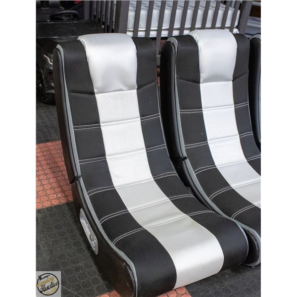 FOLDABLE XROCKER GAMING CHAIR WITH SOUNDS