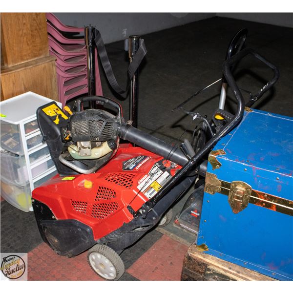 21INCH ELECTRIC START SNOWBLOWER/ GAS BLOWER