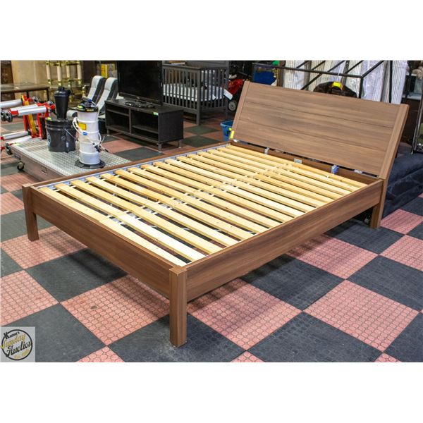 IKEA BEDFRAME QUEEN SIZE H-39.5" W-64" L-91"