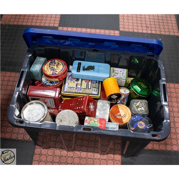 102L TOTE WITH COLLECTIBLE TINS