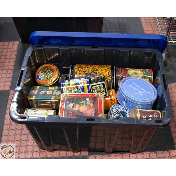 102L TOTE WITH COLLECTIBLE TINS