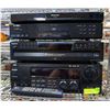 Image 1 : JVC RX-7000V RECIVER WITH VARIOUS COMPONENTS