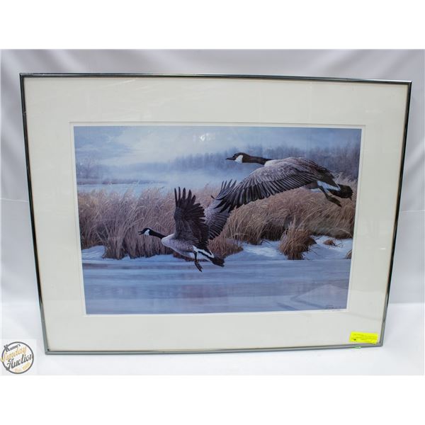 MARLA WILSON LTD EDITION SIGNED PRINT FRAMED