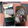 Image 1 : 2 BOXES OIL SOAKER PADS - 2 GREASE GUNS