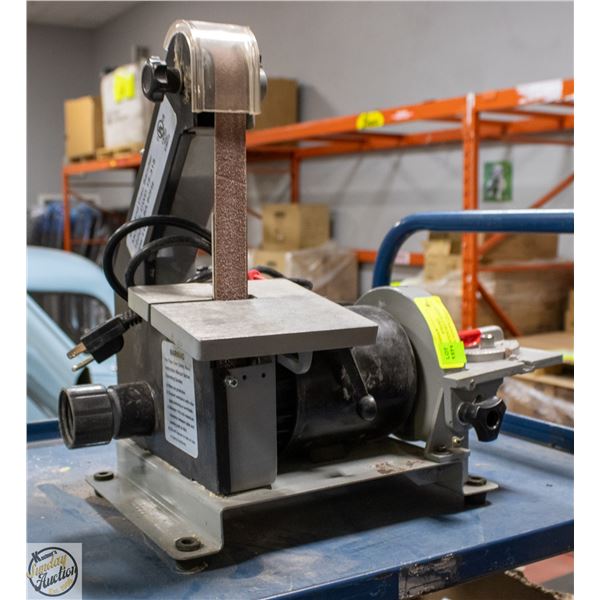 COMBINATION BELT SANDER 1" 5 INCH DISC SANDER 110