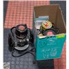 Image 1 : 2 - CRAFTSMAN 6-1/2 AMP ROUTERS BLACK
