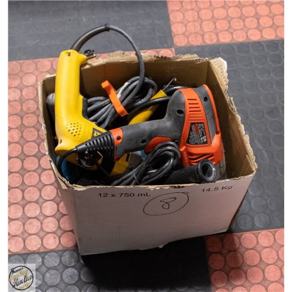 2 - 1/2 INCH DRILLS, BLACK & DECKER & MASTERCRAFT