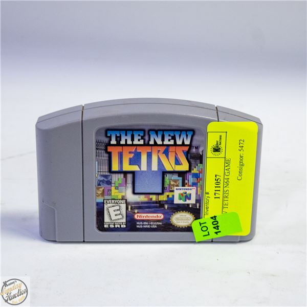 THE NEW TETRIS N64 GAME