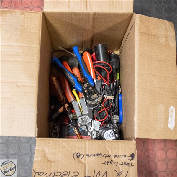 12 VOLT ELECTRICAL TEST LIGHT 6 - WIRE STRIPPERS