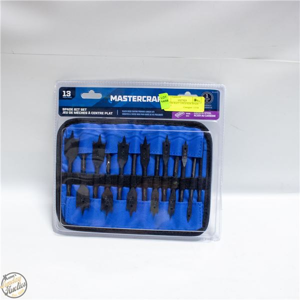 MASTERCRAFT 13PCS NEW SPADE BIT SET