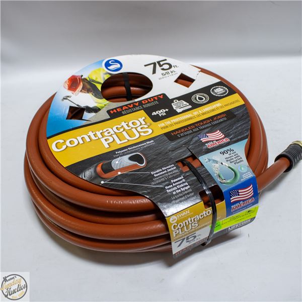 NEW SWAN 75FT HEAVY DUTY HOSE
