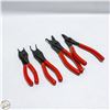 Image 1 : LOT OF SNAP-ON SNAP RING PLIERS