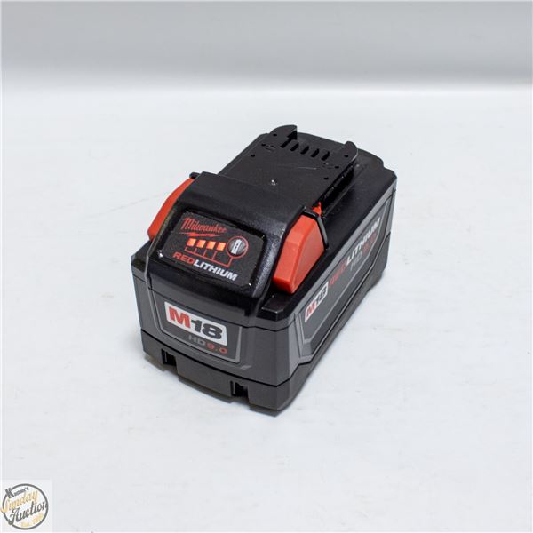 MILWAUKEE HD9 M18 BATTERY