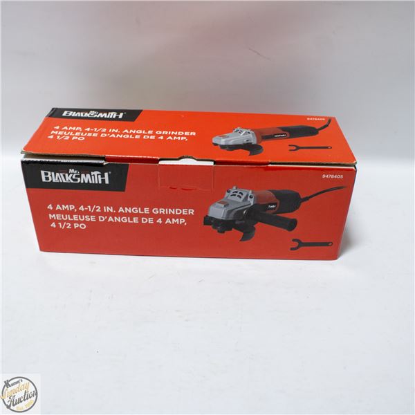 NEW MR. BLACKSMITH 4.5" ANGLE GRINDER