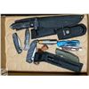 Image 1 : FLAT OF MISC POCKET KNIVES