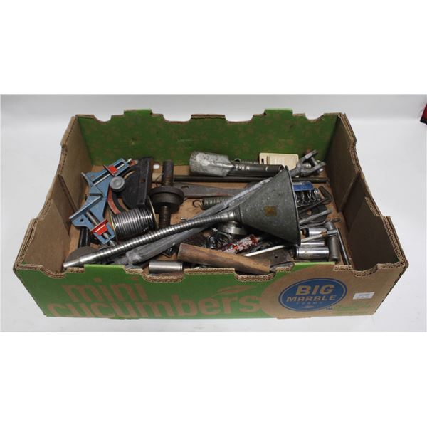 LARGE FLAT OF MISC TOOLS ETC