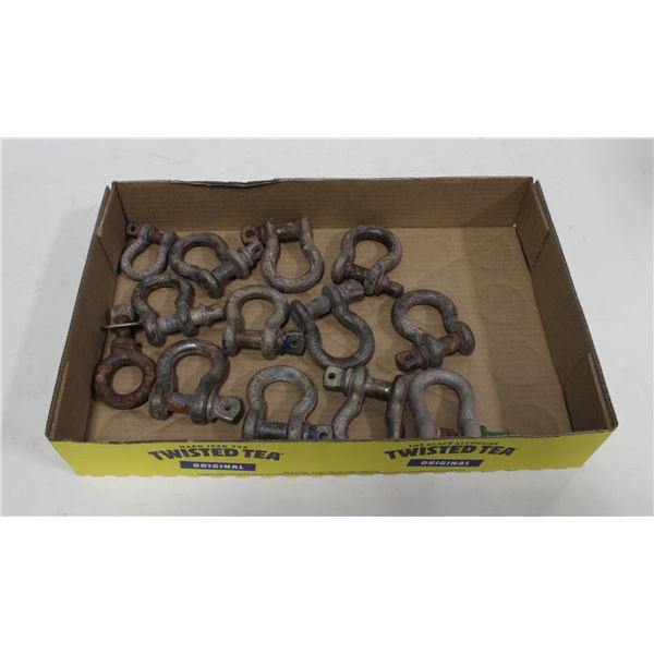 SHACKLES 2T CHINA CANADA 1T , EYE BOLT