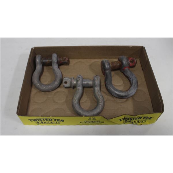 CROSBY 6-1/2T 8.5T SHACKLES SCREW PIN ANCHORS