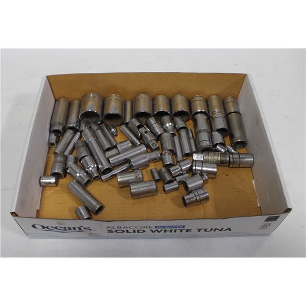 SOCKETS 1/2" , 3/8" , 1/4 DRIVE