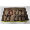 Image 1 : CROSBY 4T SHACKLES SCREW PIN ANCHORS