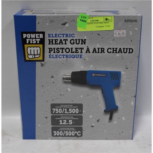 NEW POWERFIST ELECTRIC HEAT GUN