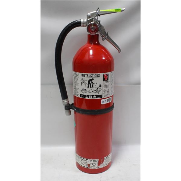 FULLY CHARGED 10LB FIRE EXTINGUISHER
