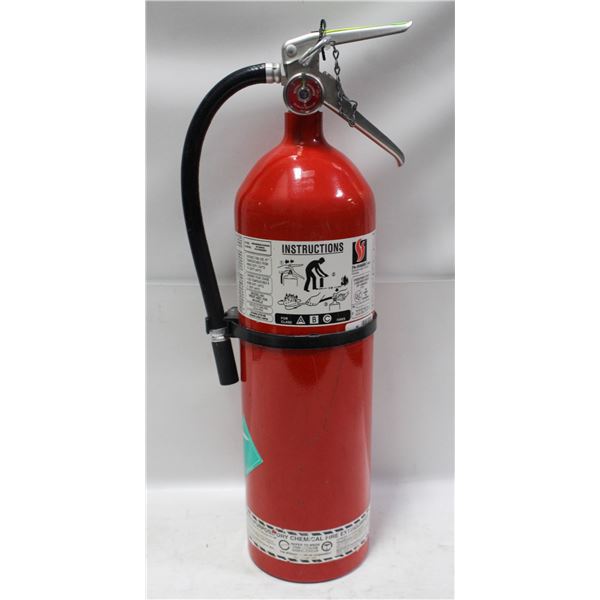 FULLY CHARGED 10LB FIRE EXTINGUISHER